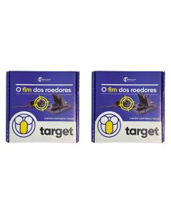 Kit 2 Caixas com 4 Ratoeiras Boca de Crocodilo - Target